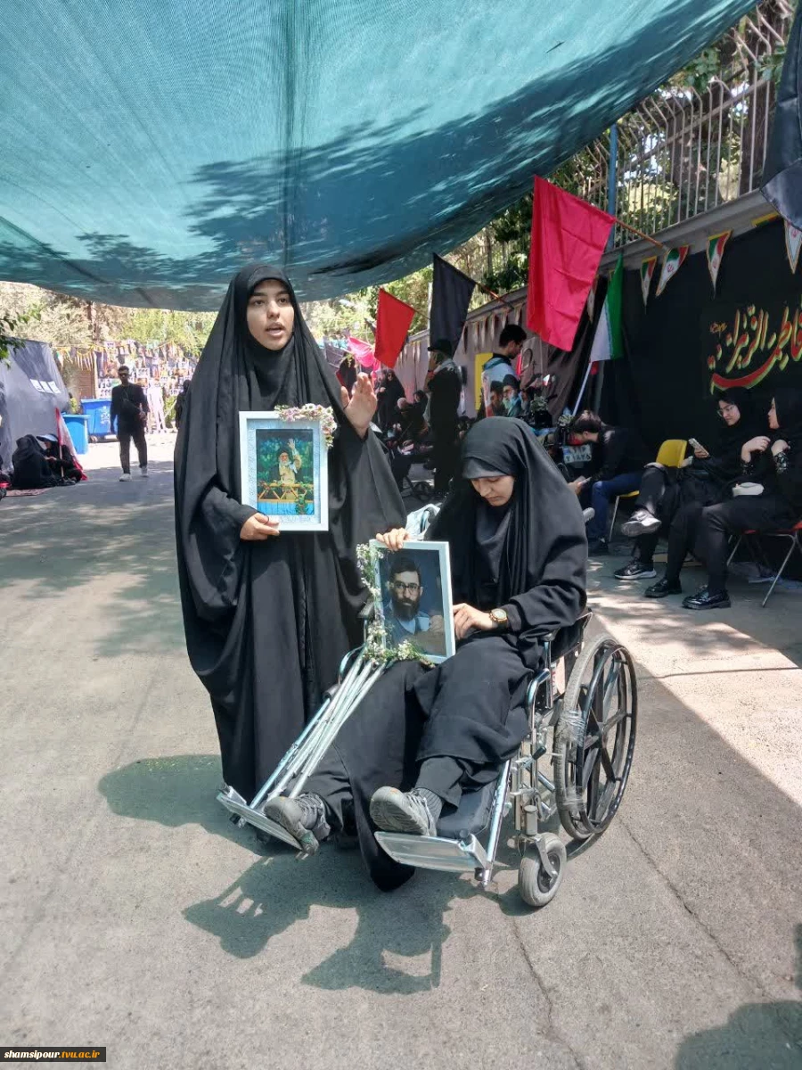 میزبانی دانشکده ملی مهارت شهید شمسی‌پور از میهمانان مراسم وداع و تشییع رهبر شهید انقلاب اسلامی 7
