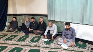 برگزاری مراسم سوگواری و قرائت پرفیض زیارت عاشورا به مناسبت بزرگداشت آقای شهید ایران 3