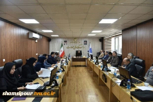 رئیس دانشگاه ملی مهارت در هشتمین جلسه شورای دانشگاه:
مشارکت همه‌جانبه تمام ارکان دانشگاه لازمه رسیدن به موفقیت در سطوح مختلف علمی و آموزشی 3