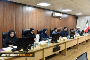 رئیس دانشگاه ملی مهارت در هشتمین جلسه شورای دانشگاه:
مشارکت همه‌جانبه تمام ارکان دانشگاه لازمه رسیدن به موفقیت در سطوح مختلف علمی و آموزشی 4