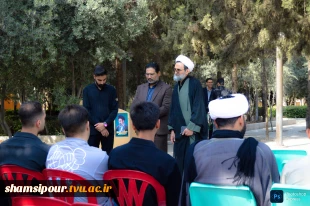 آیین بدرقه کاروان‌های دانشجویی دانشگاه ملی مهارت استان تهران به مقصد پیاده‌روی اربعین حسینی با حضور مسئولان دانشگاه 2