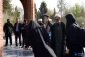 آیین بدرقه کاروان‌های دانشجویی دانشگاه ملی مهارت استان تهران به مقصد پیاده‌روی اربعین حسینی با حضور مسئولان دانشگاه 4