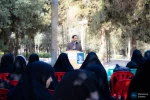 آیین بدرقه کاروان‌های دانشجویی دانشگاه ملی مهارت استان تهران به مقصد پیاده‌روی اربعین حسینی با حضور مسئولان دانشگاه 5