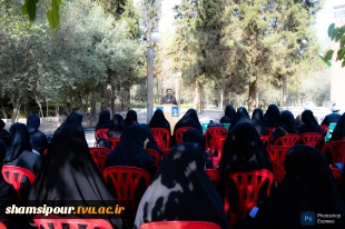 آیین بدرقه کاروان‌های دانشجویی دانشگاه ملی مهارت استان تهران به مقصد پیاده‌روی اربعین حسینی با حضور مسئولان دانشگاه 6