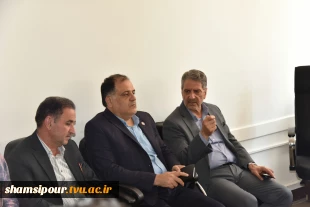 حضور رئیس دانشگاه ملی مهارت در اداره پشتیبانی و دیدار با کارکنان 2