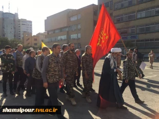 حضور پرشور دانشگاهیان دانشگاه ملی مهارت در رزمایش ۳۱۳ هزار نفری جان فدایان تهران 5