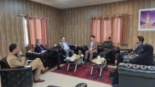 بازدید مدیرکل حوزه ریاست، روابط عمومی و هماهنگی مجلس و امور استان‌ها از دانشکده ملی مهارت پسران کاشان 5