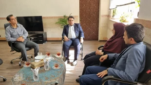 بازدید سرزده دکتر سید جلال هاشمی از دانشکده شهید شمسی‌پور؛ 
تأکید بر هم‌افزایی و ارتقای کیفیت 3