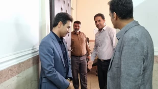 بازدید سرزده دکتر سید جلال هاشمی از دانشکده شهید شمسی‌پور؛ 
تأکید بر هم‌افزایی و ارتقای کیفیت 9