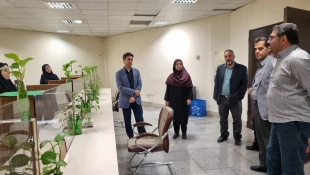 بازدید سرزده دکتر سید جلال هاشمی از دانشکده شهید شمسی‌پور؛ 
تأکید بر هم‌افزایی و ارتقای کیفیت 12