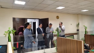 بازدید سرزده دکتر سید جلال هاشمی از دانشکده شهید شمسی‌پور؛ 
تأکید بر هم‌افزایی و ارتقای کیفیت 13