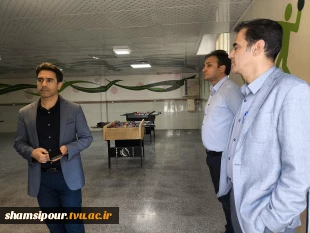 بازدید سرزده دکتر سید جلال هاشمی از دانشکده شهید شمسی‌پور؛ 
تأکید بر هم‌افزایی و ارتقای کیفیت 34